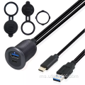 Aux Car Mount Flush Cable Cable Extension